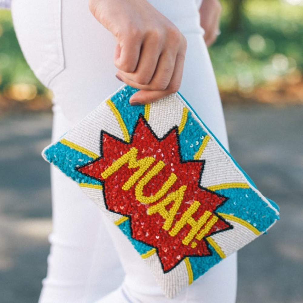 Beaded Clutch From St Xavier